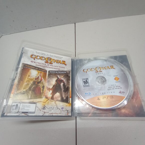 God of War PS3 Game Bundle God of War Saga + Origins Collection Rare Collector’s - Picture 3 of 4